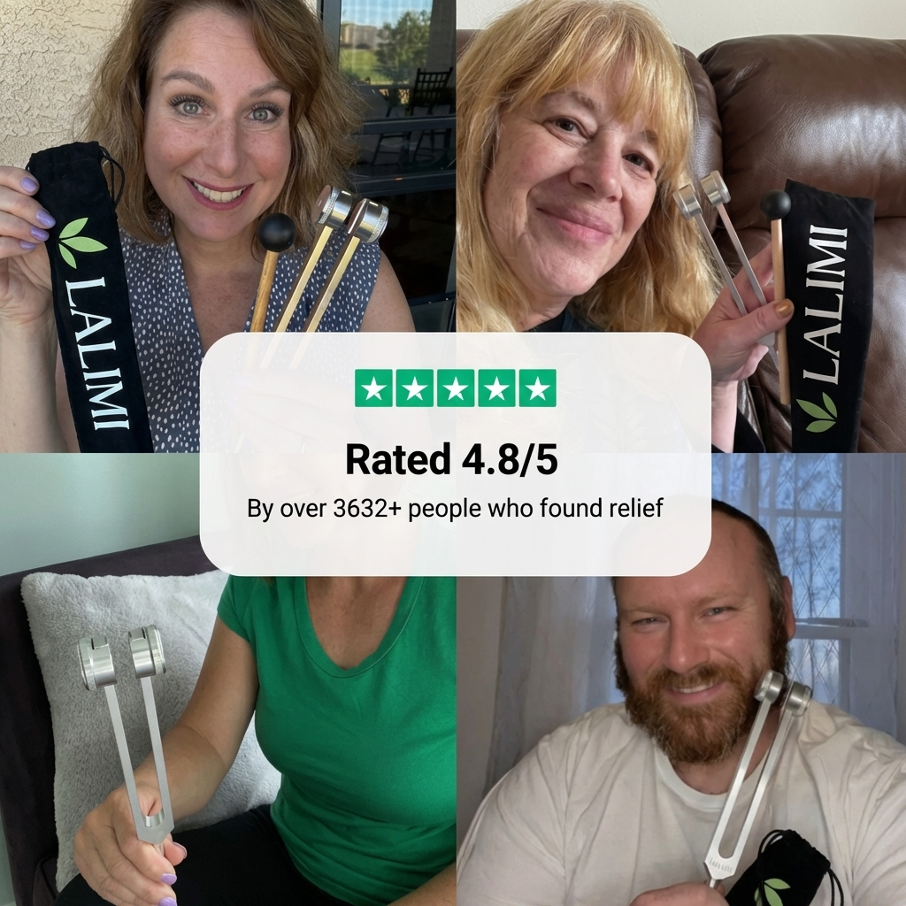 Lalimi Healing Fork 128Hz – Targeted Pain & Stress Relief Tool